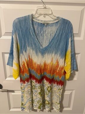 Alberto Makali Sky Blue Knit Top